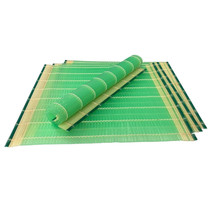 4 Pieces Non Stick Plastic Sushi Rolling Mat Japanesa Rice Roll Kit Maker - £15.53 GBP