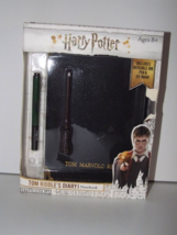Harry Potter Tom Riddle&#39;s Diary Notebook Invisible Ink Pen &amp; UV Wand New... - £31.14 GBP