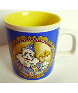 Harlequin Clown Coffee Mug Vintage 1985 Enesco - £30.93 GBP