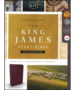 KJV Study Bible Full-Color Edition, Genuine Leather, Black - $208.38 CAD
