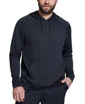 Bass Outdoor Men&#39;s Summit Mélange Jersey Hoodie in Black-Medium - $25.99