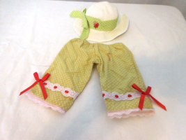 American Girl Bitty Baby Lady Bug Outfit  Pants and Hat only - $19.80