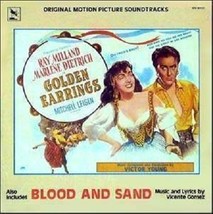 Golden Earrings &amp; Blood And Sand ( Victor Young ) - Soundtrack/Score Vinyl LP - $28.80