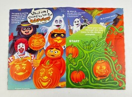 Set of 2 Vintage 1995 Halloween Happy Meal Box Costume Characters Very G... - $15.83