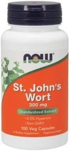 St. John&#39;S Wort, 300 mg, 100 Caps by Now Foods (Pack of 4) - £52.74 GBP