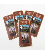 The Queen Anne Mansion and Wings Brochure Set of 5 Eureka Springs, Ark. - $10.72 CAD