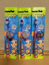 PAW PATROL SOFT TOOTHBRUSHES HOLOGRAM CAP NICKELODEON Blue / Red New lot... - £15.52 GBP