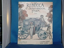 Seymour Brown Rebecca Of Sunnybrook Farm Sheet Music - £1.76 GBP