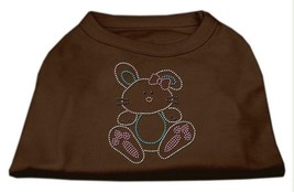 Brown Bunny Rhinestone Dog Shirt - XXL - £11.80 GBP