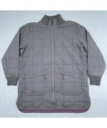 Outdoor Research Womens XL Puffer Jacket Purple Grey Insulated Reversibl... - £39.04 GBP