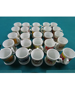 Franklin Mint COMPLETE collection 25 mugs with rack from The Corner Store - £350.36 GBP