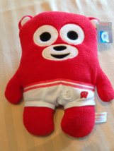 WISCONSIN BADGERS UNDERPANTS  BEAR PLUSH 11 &quot; TALL-COLLEGIATE COLLECT WI... - £18.14 GBP