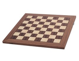 DGT Walnut Non-Electronic Professional Tournament Wooden Chess Board - 2.15&quot; Squ - £125.60 GBP