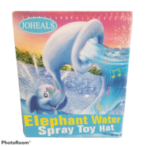 Kids Elephant Water Spray Toy Hat Outdoor Water Fun NIB - £12.01 GBP