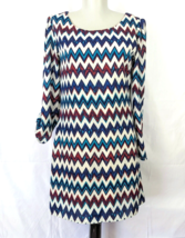 Speechless Junior&#39;s Chevron chiffon Shift Dress size XS - £15.74 GBP