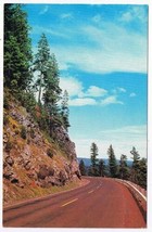 Ontario Postcard Colorful Mountain Highway Lake Superior Circle Route - £1.70 GBP
