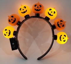 Happy Halloween Light Up Jumbo Pumpkin Headband 3+ - $345.78 MXN