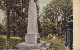 Jefferson&#39;s Tomb Charlottesville Virginia VA Postcard 1917 to Roanoke - $2.99