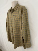 The North Face Mens XL Plaid Button Front Hiking Expedition Button Front... - £21.46 GBP