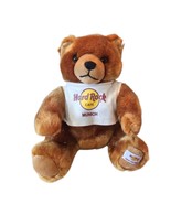 Hard Rock Cafe Munich Germany Teddy Bear Soft Toy Plush Collectable 2007 - $17.13 CAD