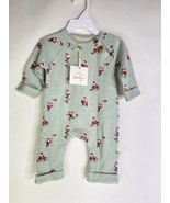 Hallmark Baby Santa Claus Christmas Footless One Piece Snap Romper 3-6 M... - $16.00