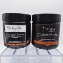 Lot Of 2 Christophe Robin Shade Variation Care Warm Chestnut Temp Hair Color - $29.69