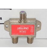 Holland Electronics MODEL STVC 5-2150 MHz 28VDC 1A MAX 2-WAY Splitter - $10.18