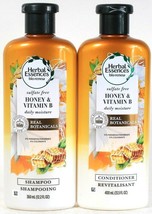 Herbal Essences 12.2 Oz Honey &amp; Vitamin B Daily Moist Shampoo &amp; Conditioner Set - £22.64 GBP