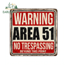 Area 51 Warning - 2 Decal - $8.50