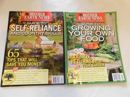 Lot of 2 Mother Earth News Magazine Late Spring 2012 Winter 2014 Pre-owned - £12.07 GBP