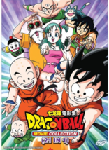 Anime Dragon Ball Movie Collection 21 Película En 1 Dvd Doblada Al Inglés +... - £29.99 GBP