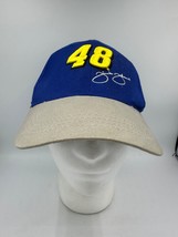 Kellogg&#39;s Racing Hat #48 Jimmie Johnson Cap 2008 Adjustable Blue Gray - $7.84