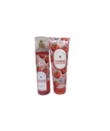 Bath and Body Works STRAWBERRY POUND CAKE  Body Cream &amp; Mist set new - $400.63 MXN