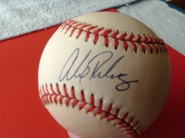 Alex Rodriguez Hand Signed Autograph A.L. Baseball Sweet Spot !! - £94.02 GBP