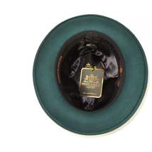 Men Bruno Capelo Hat Australian Wool Crushable Fedora Giovani Un116 Hunter Green image 3