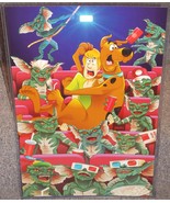 Scooby Doo vs Gremlins Glossy Art Print 11 x 17 In Hard Plastic Sleeve - £19.51 GBP
