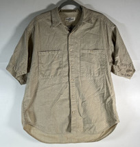 Vintage Guess Georges Marciano Button Up Shirt Mens Size 2 Short Sleeve - £12.60 GBP