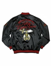 NOBLE SHRINER Fraternity Letterman Jacket Freemason Shriner Jacket 1893 - $75.00