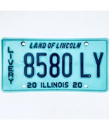 2020 United States Illinois Land of Lincoln Livery License Plate 8580 LY - $20.22 CAD
