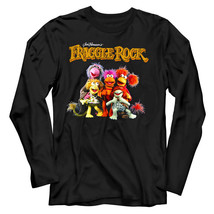 Fraggle Rock Vintage Photo Long Sleeve T Shirt Jim Henson&#39;s Puppet Characters - £24.77 GBP+