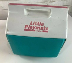 Vintage Igloo Little Playmate Cooler Push Button Lunchbox Ice Box - £23.34 GBP