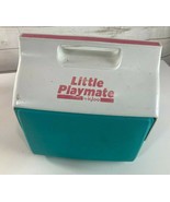Vintage Igloo Little Playmate Cooler Push Button Lunchbox Ice Box - $40.43 CAD