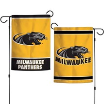 University of WisconsinMilwaukee Panthers 12.5 x 18&quot; Double Sided Yard... - $16.95