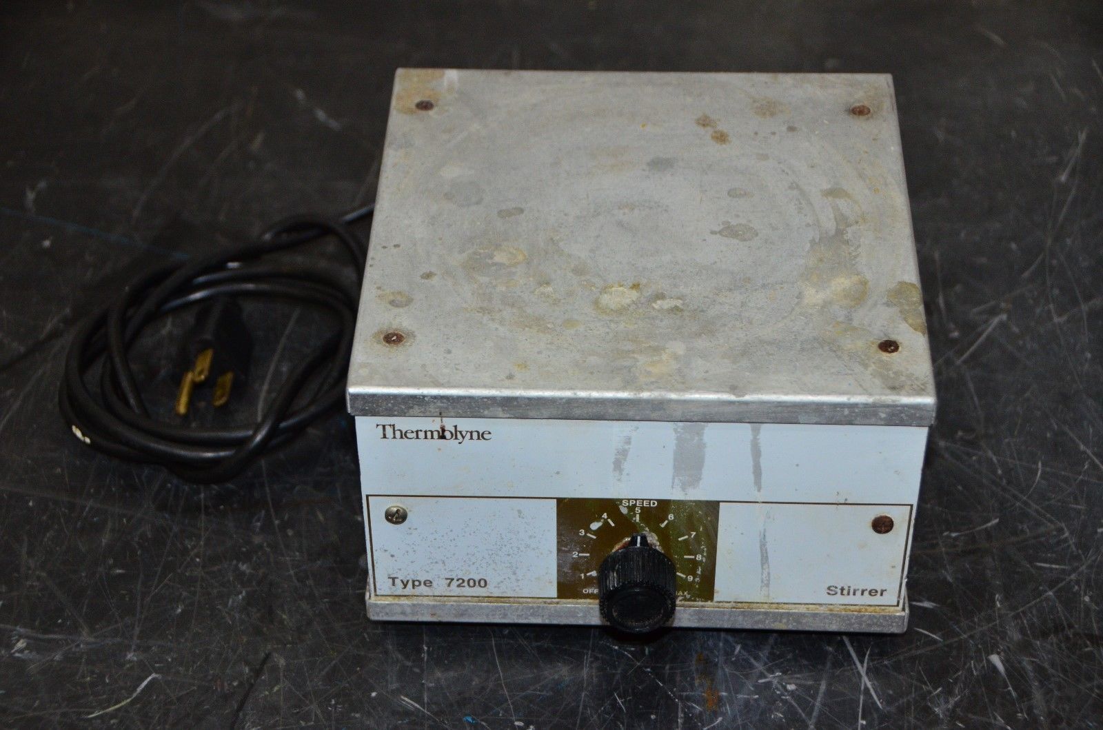 Barnstead Thermolyne Type 7200 Model S7225 Magnetic Stirrer 7&quot; X 7&quot; - $45.00