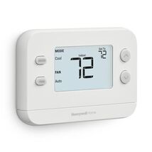 Honeywell Home X1N Non-Programmable Thermostat, Single-Stage, 1-Heat/1-Cool - $28.80