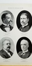 Notable St. Louis Men of 1900 Photos OIL COMPANY MEN Gruet Babcock Finla... - £8.84 GBP