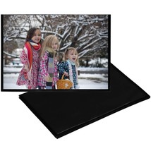 Magnetic Photo Sleeves, Black, 5 X 7-Inch, 8 Pack - £13.36 GBP