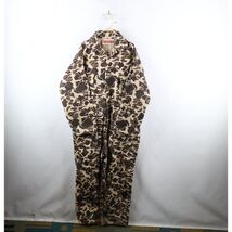 Vintage 90s Streetwear Mens Large Distressed Canvas Camouflage Coveralls... - $1,836.66 MXN