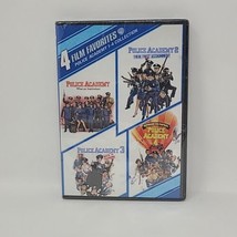4 Film Favorites:Cop Comedy DVD National Lampoon&#39;s Loaded Weapon, Police Academy - £15.57 GBP