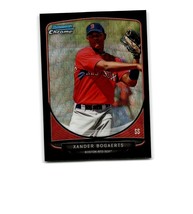 2013 Bowman Chrome Draft Xander Bogaerts Wave Refractor #TP-40 Rookie Red Sox - £5.31 GBP
